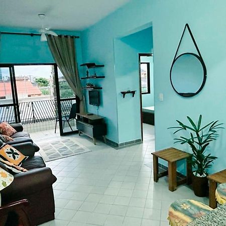 MongaguáAp Beira-Mar Com Wi-Fi E Garagemアパートメント エクステリア 写真
