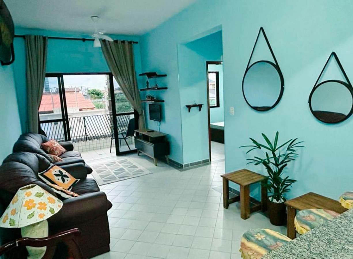 MongaguáAp Beira-Mar Com Wi-Fi E Garagemアパートメント エクステリア 写真